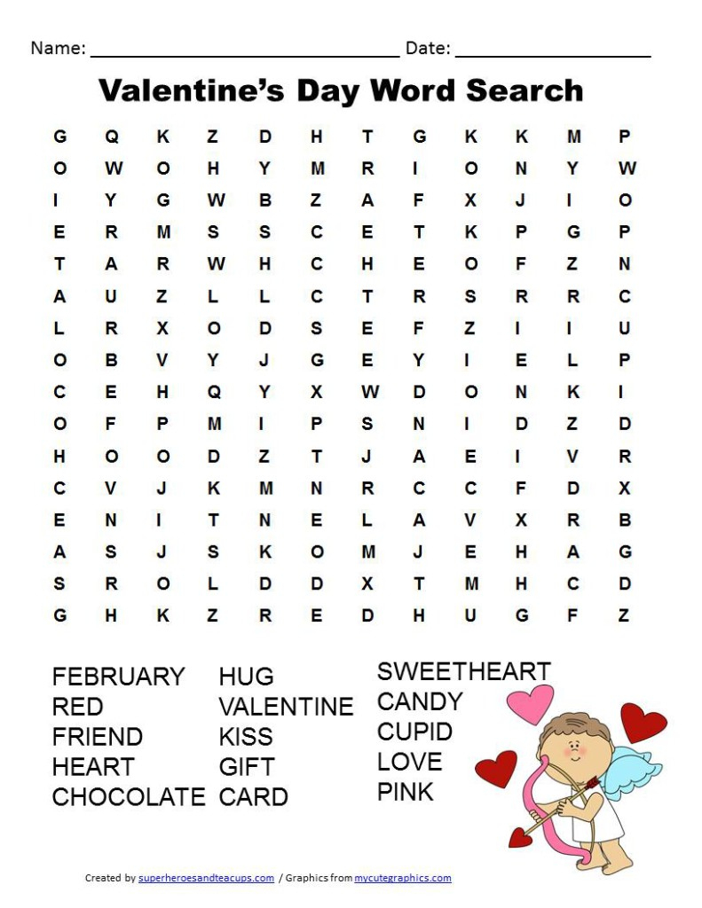 Valentines Day Puzzles Thin Blog Crosswords Valentine S Crossword - Free Printable Valentine Word Search For Adults