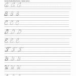 Victorian Cursive Handwriting Worksheets | Movedar   Free Printable Cursive Handwriting Worksheets