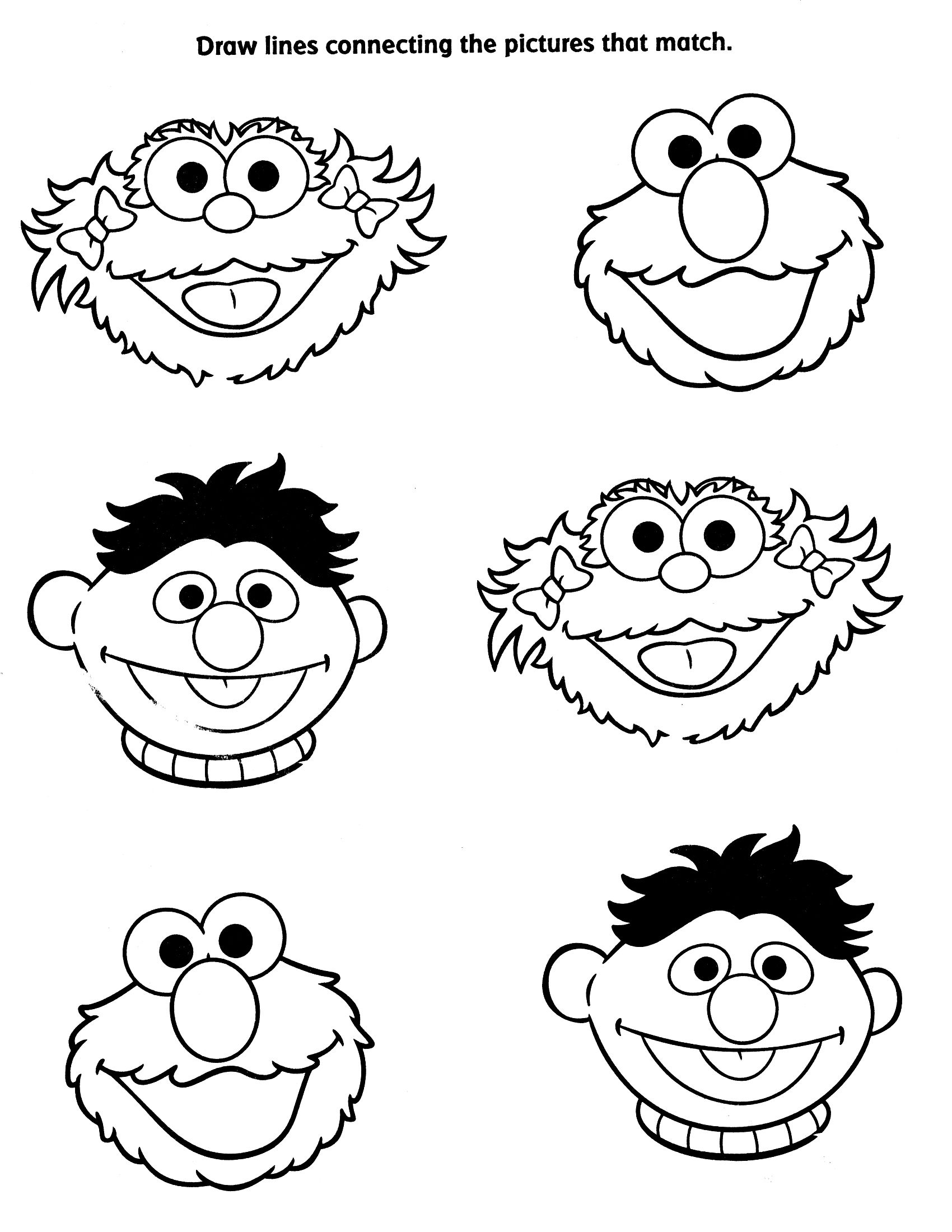Viewing Gallery For - Sesame Street Characters Coloring Pages - Free Printable Coloring Pages Sesame Street Characters