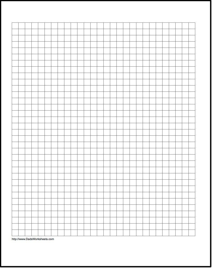 We Have Free Printable Graph Paper For Math Exercises, Crafts - Free Printable Graph Paper With Numbers