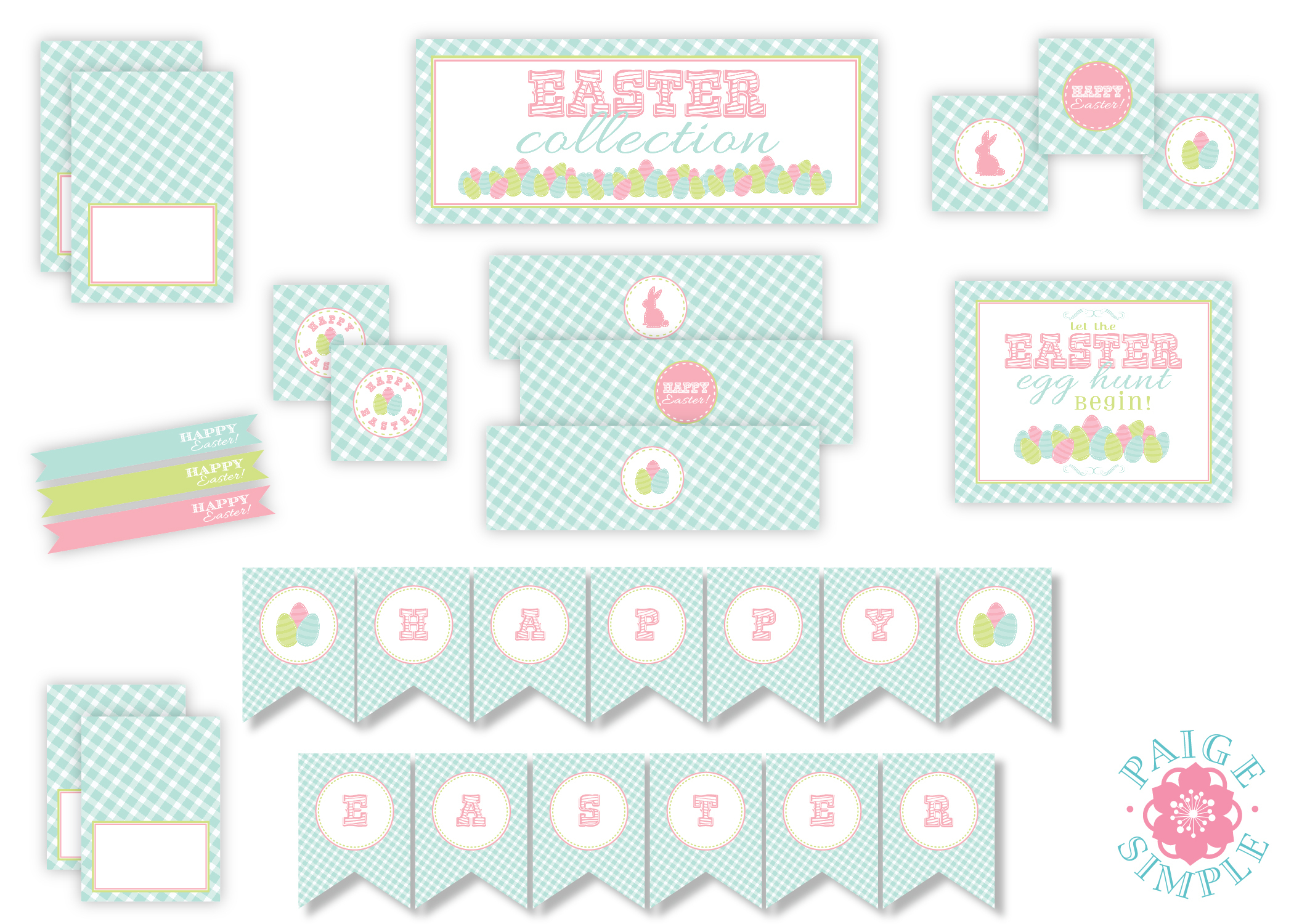 We Heart Parties: Free Printables Pastel Easter Printables - Free Printable Easter Images