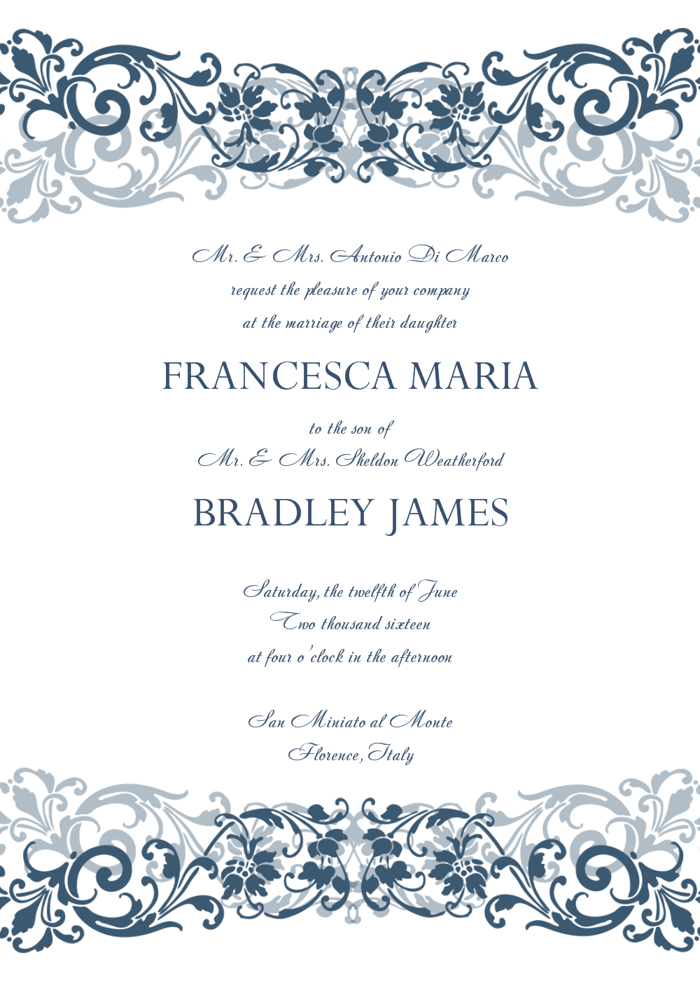 Wedding Invitation Templates | Invitation | Pinterest | Free Wedding - Free Printable Wedding Scrolls