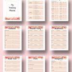 Wedding Planner Printable, Wedding Planner Book Printable, Planning   Free Printable Wedding Planner Book Online