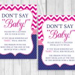 Weddingssusan: Printable Don't Say Baby! 8X10 Clothes Pin Or   Pin The Dummy On The Baby Free Printable