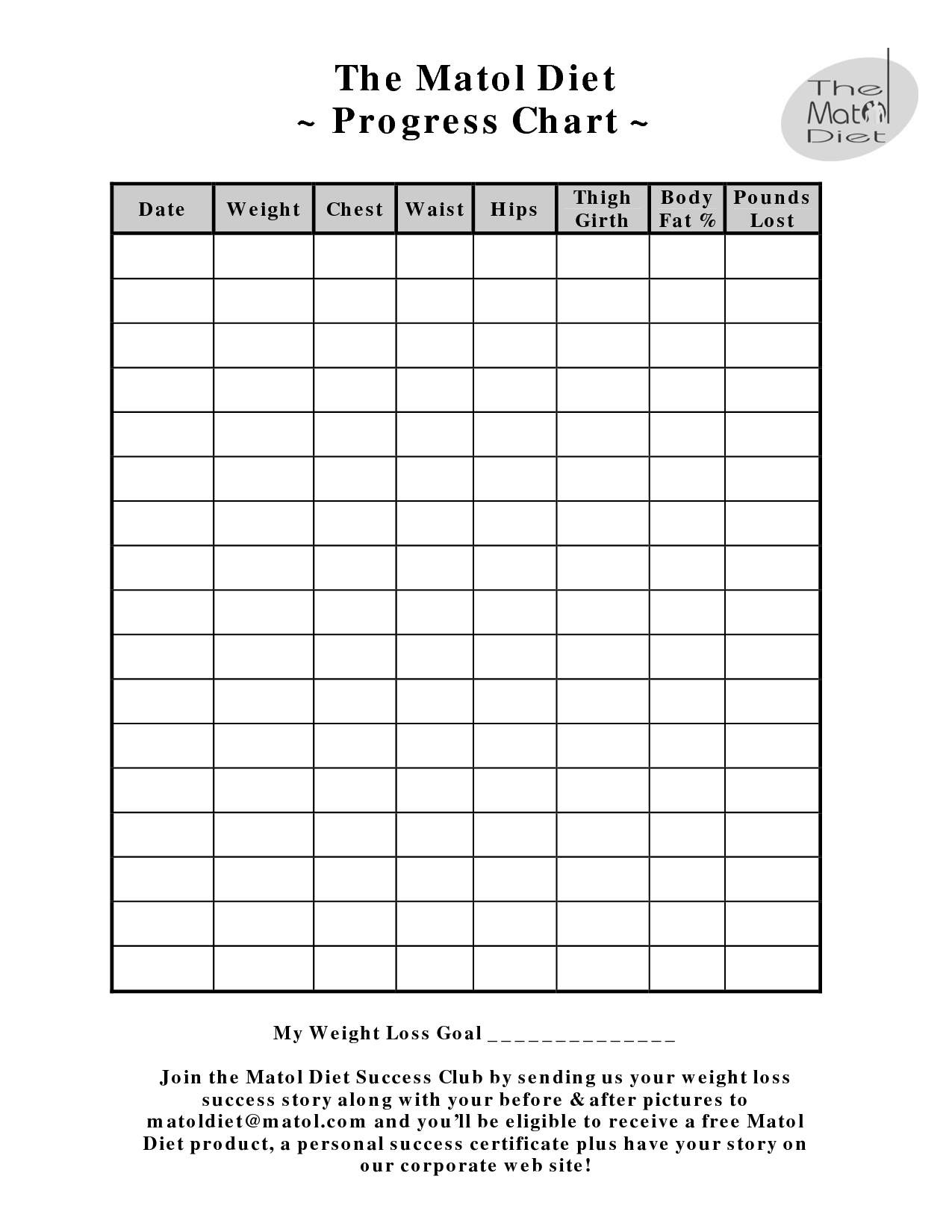 Weekly Printable Weight Loss Diet - 13.9.kaartenstemp.nl • - Free Printable Weight Loss Chart