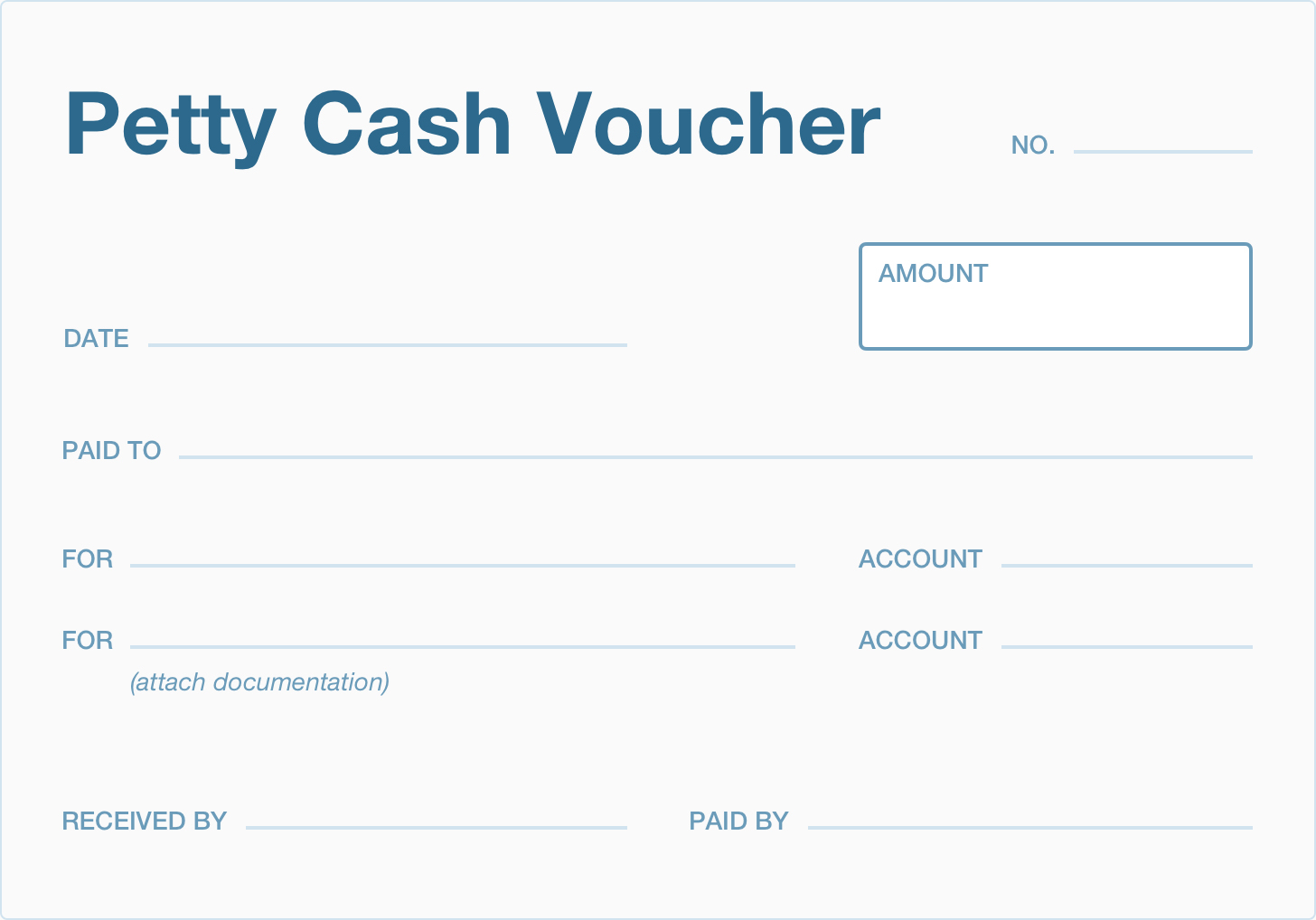 What Is A Petty Cash Voucher? | Accountingcoach - Free Printable Petty Cash Voucher