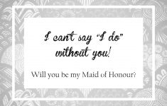 I Can T Say I Do Without You Free Printable