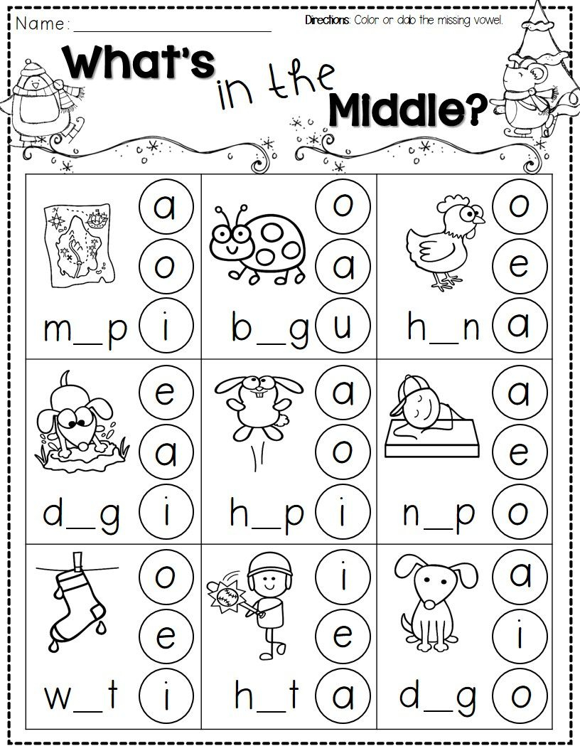 Winter Activities For Kindergarten Free | Kindergarten Literacy - Free Printable Worksheets For Kids
