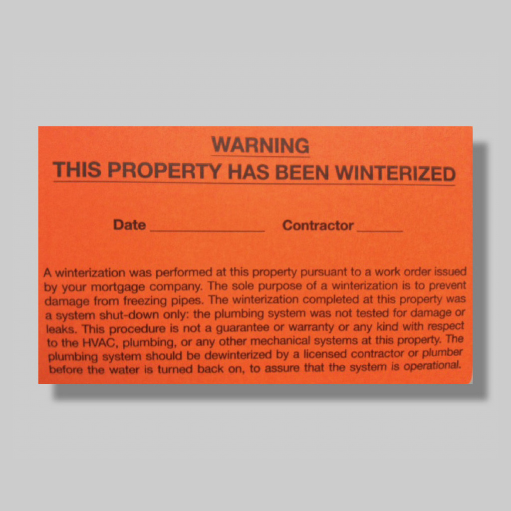 Winterization Labels | 2 1/2&amp;quot; X 4&amp;quot; Regarding Free Printable - Free Printable Winterization Stickers