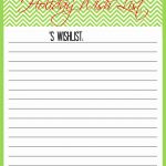Wish List Maker With Pictures   Bestchristmasdeals   Free Printable Christmas List Maker