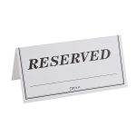 Within Reserved Signs Templates At Reserved Signs Templates   Free Printable Reserved Table Signs