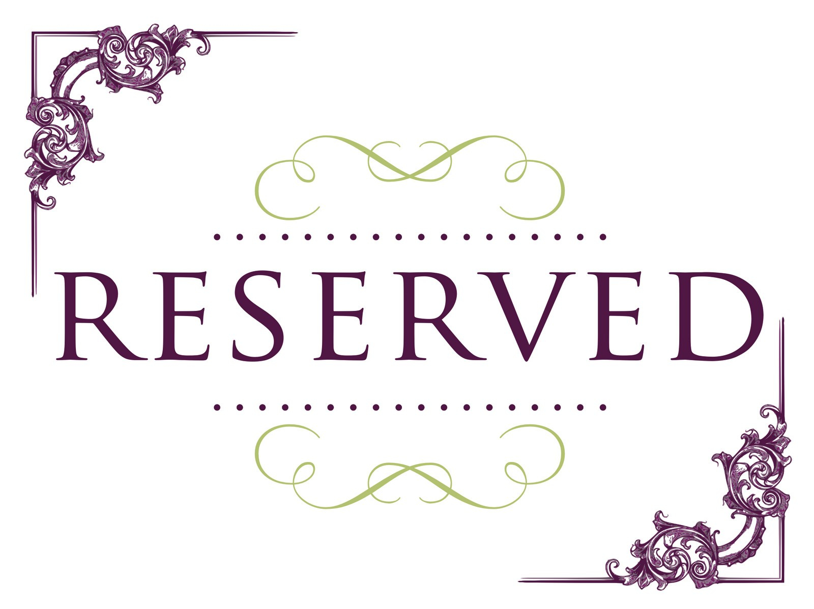 Within Reserved Signs Templates At Reserved Signs Templates - Free Printable Reserved Table Signs