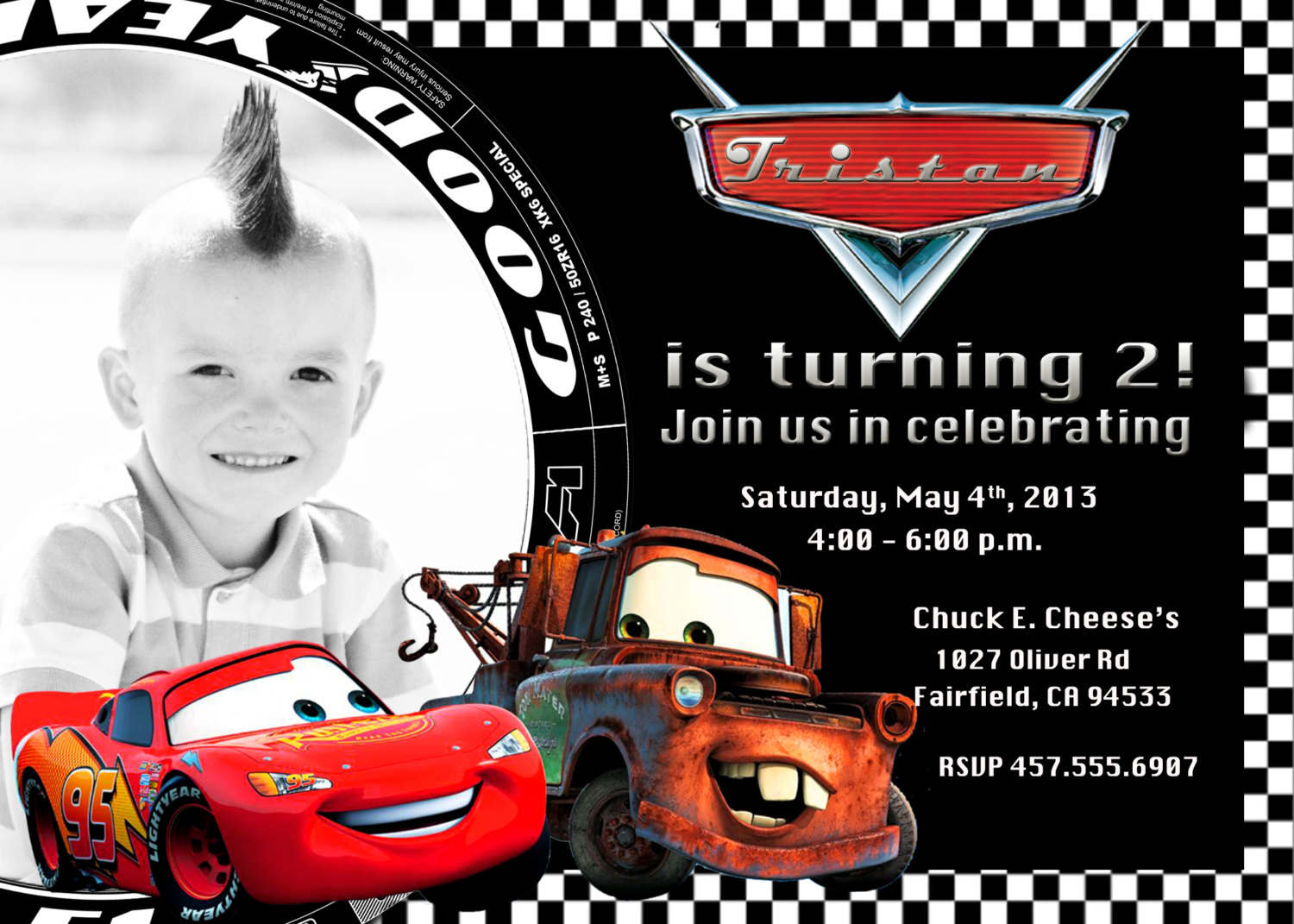 Wonderful Printable Cars Birthday I Superb Cars Birthday Party - Free Printable Birthday Invitations Cars Theme