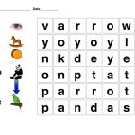 Word Search For Kindergarten Printable | Free Words Worksheets For   Free Printable Word Games