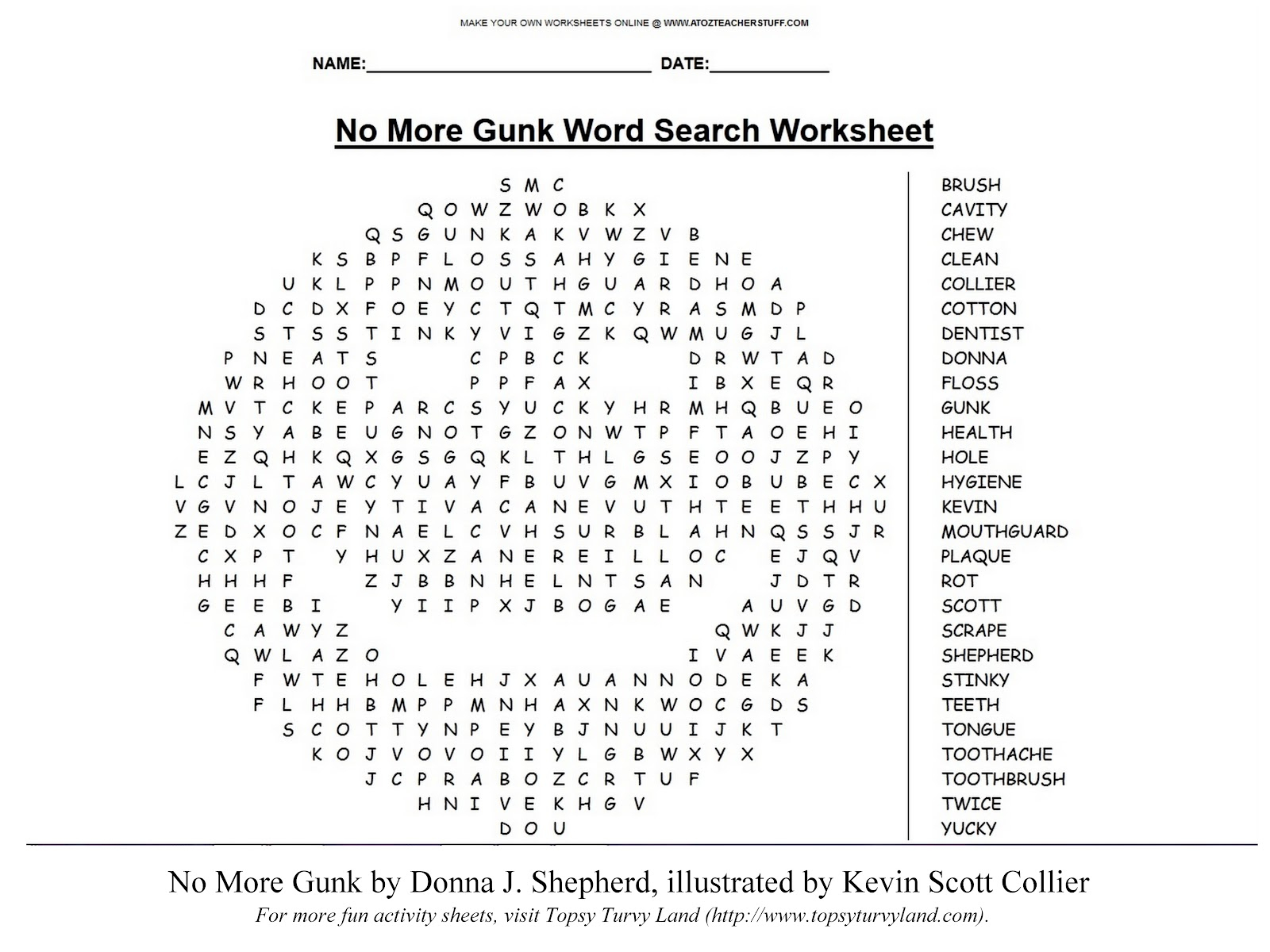 Word Search Puzzle Worksheets Crosswords Maker ~ Themarketonholly - Free Online Printable Word Search