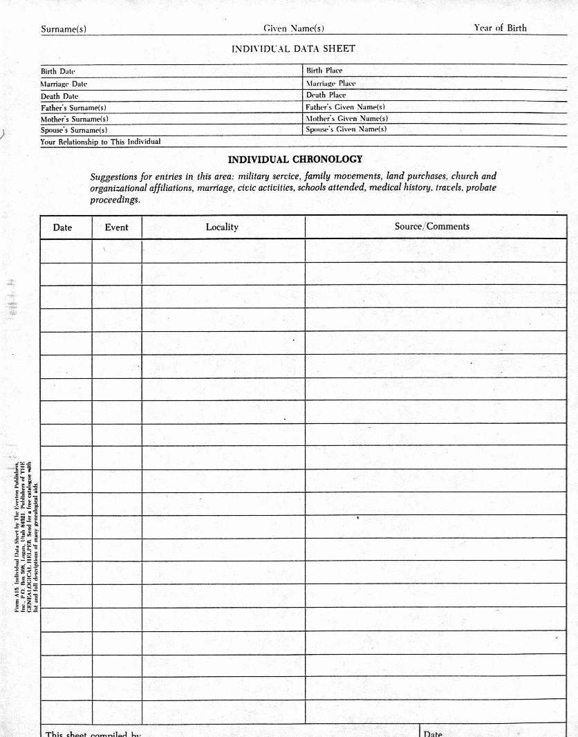 Working Chart (5 Metre) | Genealogy | Pinterest | Genealogy Forms - Free Printable Genealogy Worksheets
