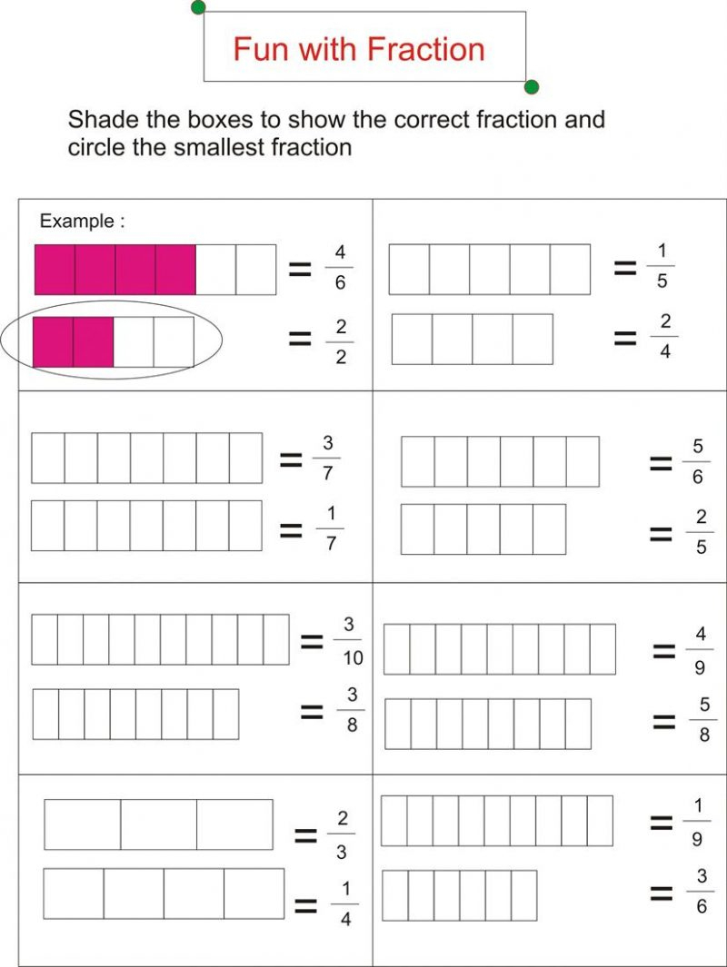 Worksheet First Grade Fraction Worksheets Fun For Photo Free - Free Printable First Grade Fraction Worksheets