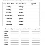 Worksheet. Free Printable Spanish Worksheets. Worksheet Fun   Free Printable Spanish Worksheets