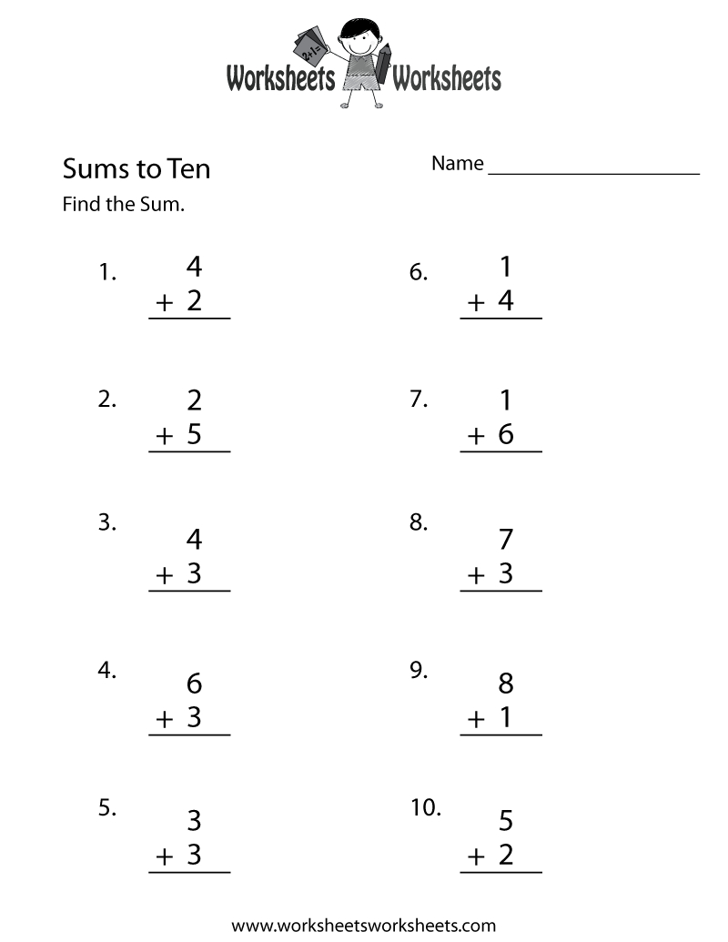 Worksheet. Printable Addition Worksheets. Worksheet Fun Worksheet - Free Homeschool Printable Worksheets