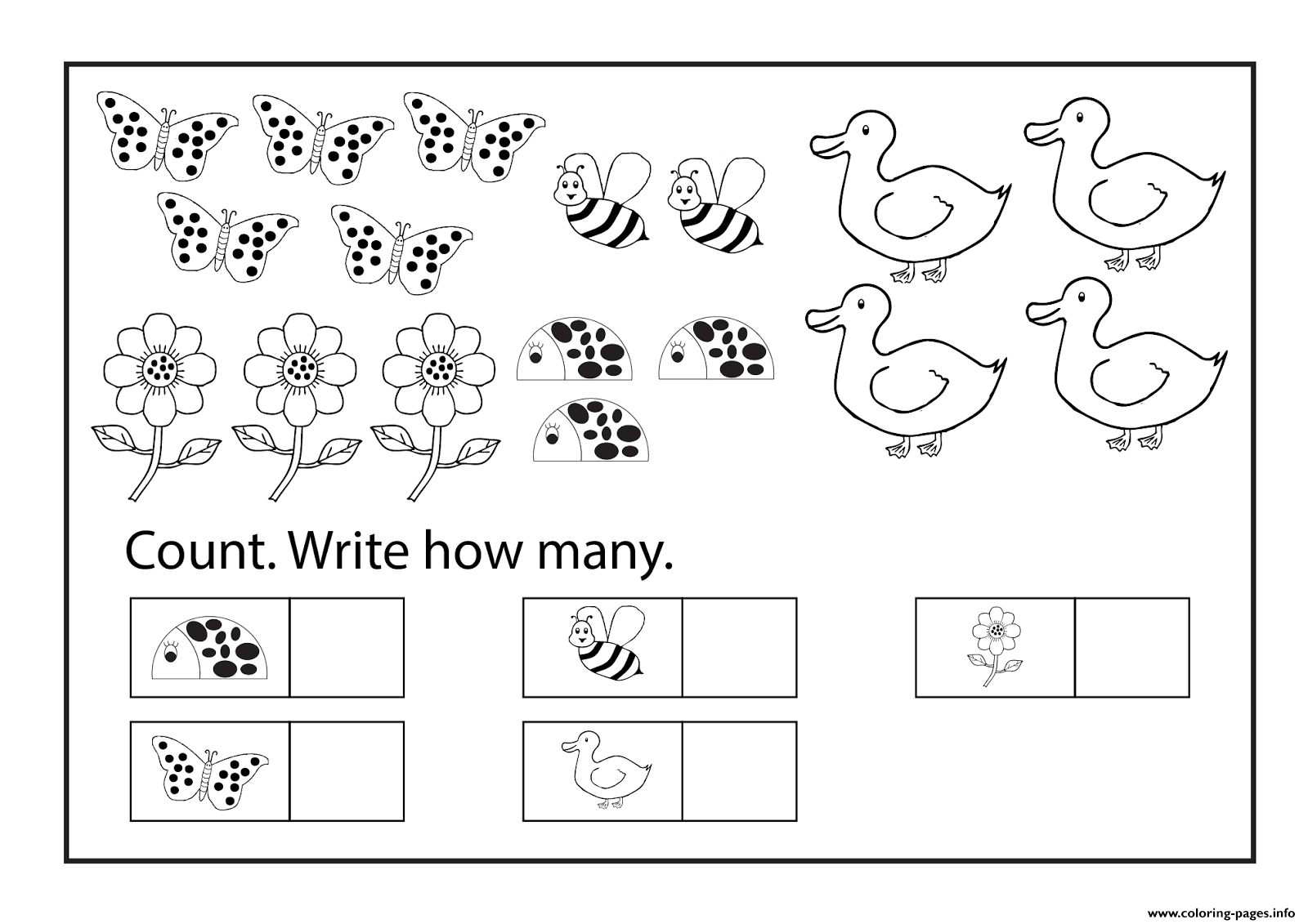 Free Printable Learning Pages For Toddlers