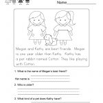 Worksheets Pages : Worksheets Pages Free Printable Reading   Free Printable Reading Comprehension Worksheets For Adults
