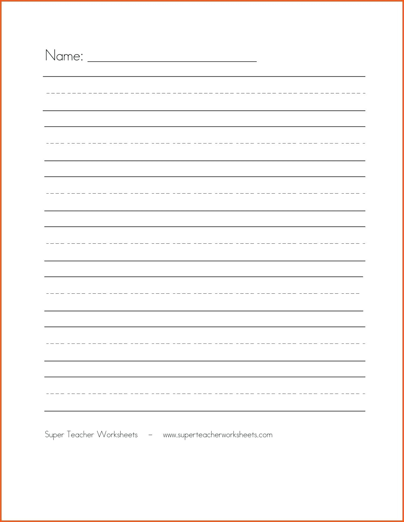 Writing Paper For Second Grade Writing Paper For Grade Writing Paper - Free Printable Writing Paper With Picture Box