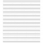 Writing Paper Template For 2Nd Grade   Primary Handwriting Paper   Free Printable Writing Paper For Adults