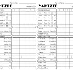 Yatzee Printable Score Sheets | Yahtzee Score Card | All For Fun   Free Printable Yahtzee Score Sheets