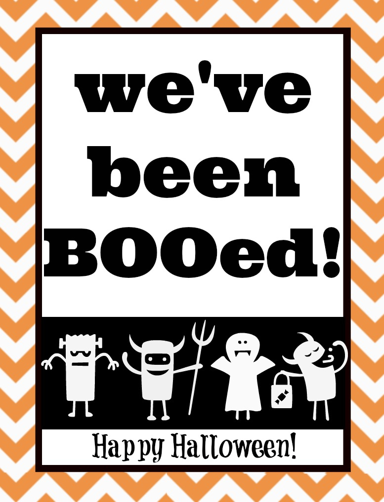 You&amp;#039;ve Been Booed! Mason Jar Gift &amp;amp; Free Printables | The Happier - You Ve Been Booed Free Printable