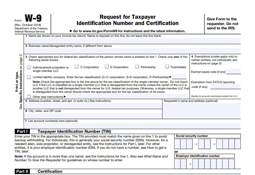 What Is A W9 Form 2020? Free Printable